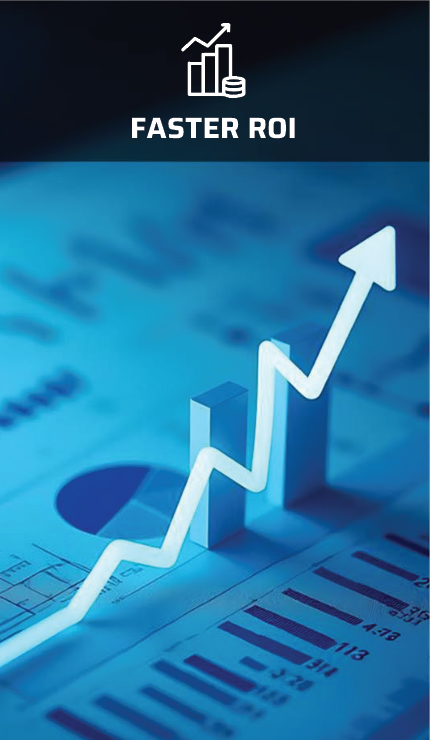 Faster ROI